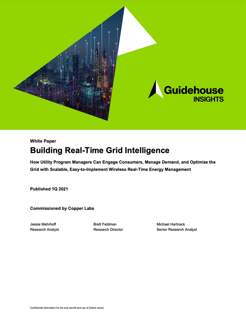Guidehouse Insights White Paper cover.